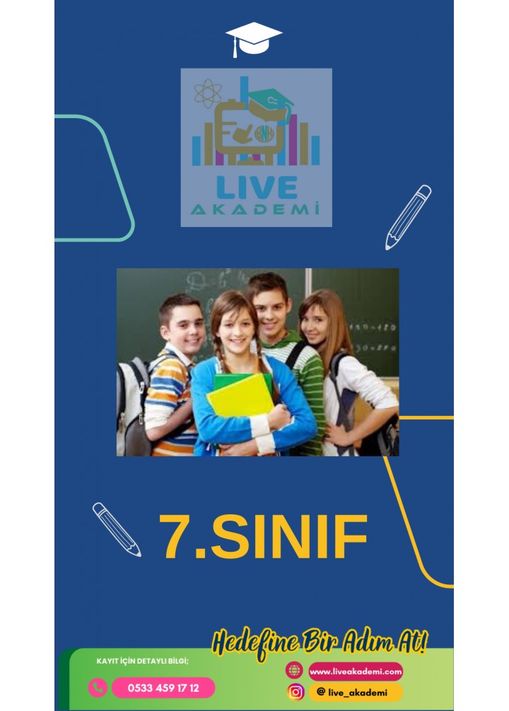 7. Sınıf Eğitim (3 Kişilik Grup)